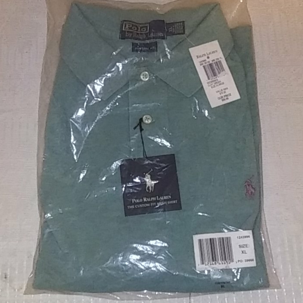 Polo By Ralph Lauren Custom Fit NWT XL Shirt